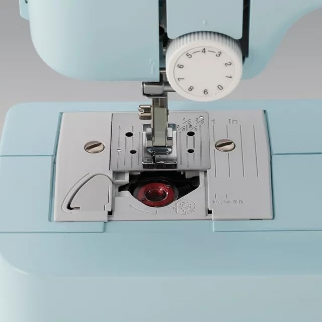 17-Stitch Portable Full-Size Sewing Machine, White H6675