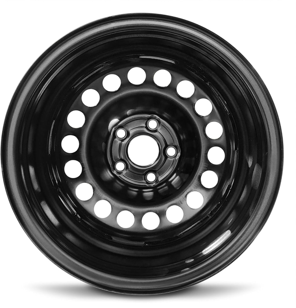 Black 15 Inch 5 Lug Steel Rim O70807