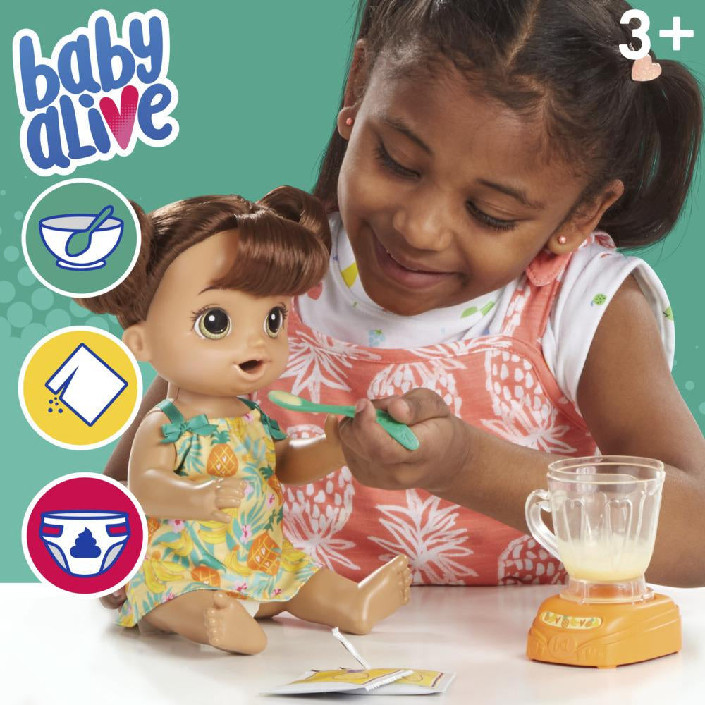 Brown Hair Green Eyes 10-Inch Doll V5867