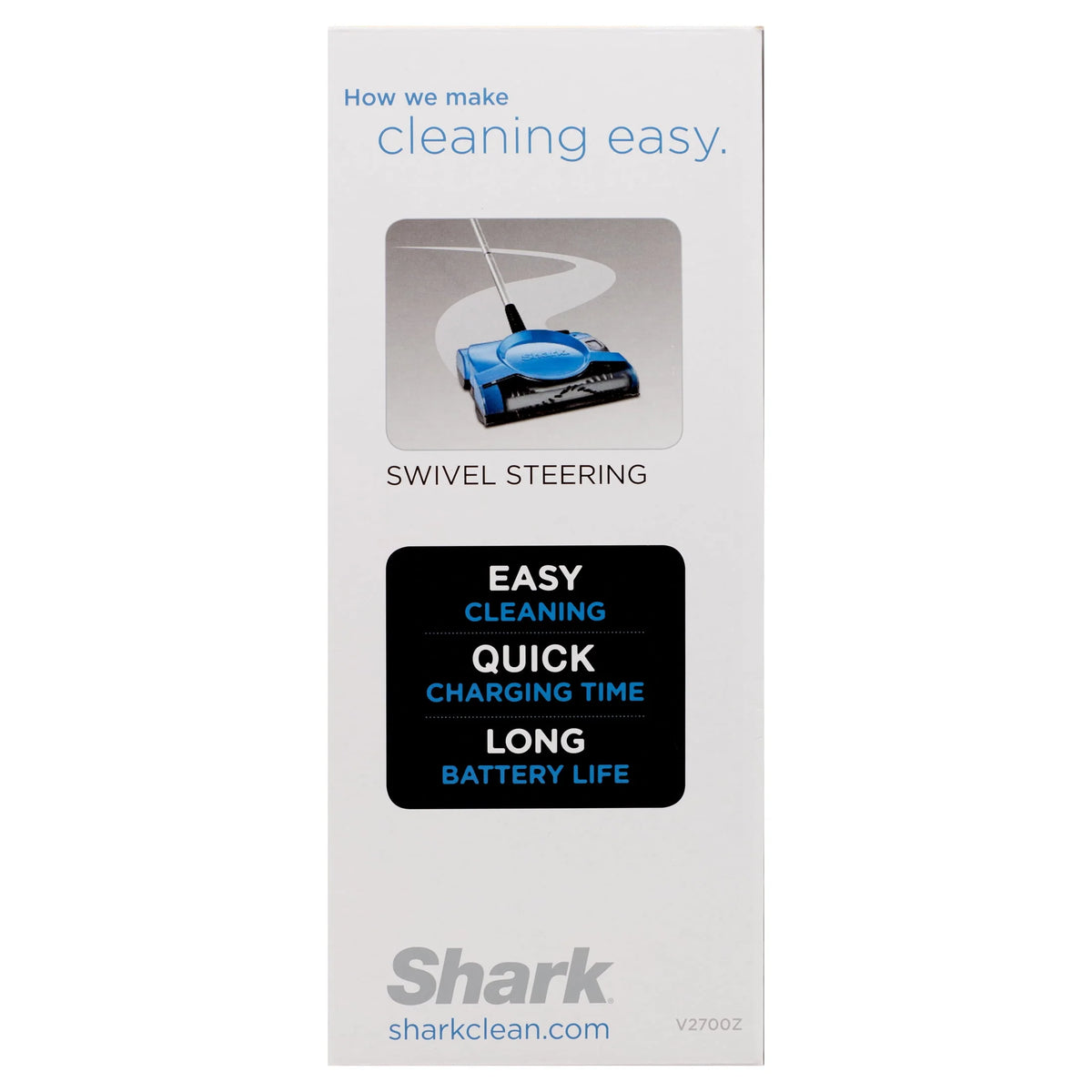 Rechargeable Floor and Carpet Sweeper E38655