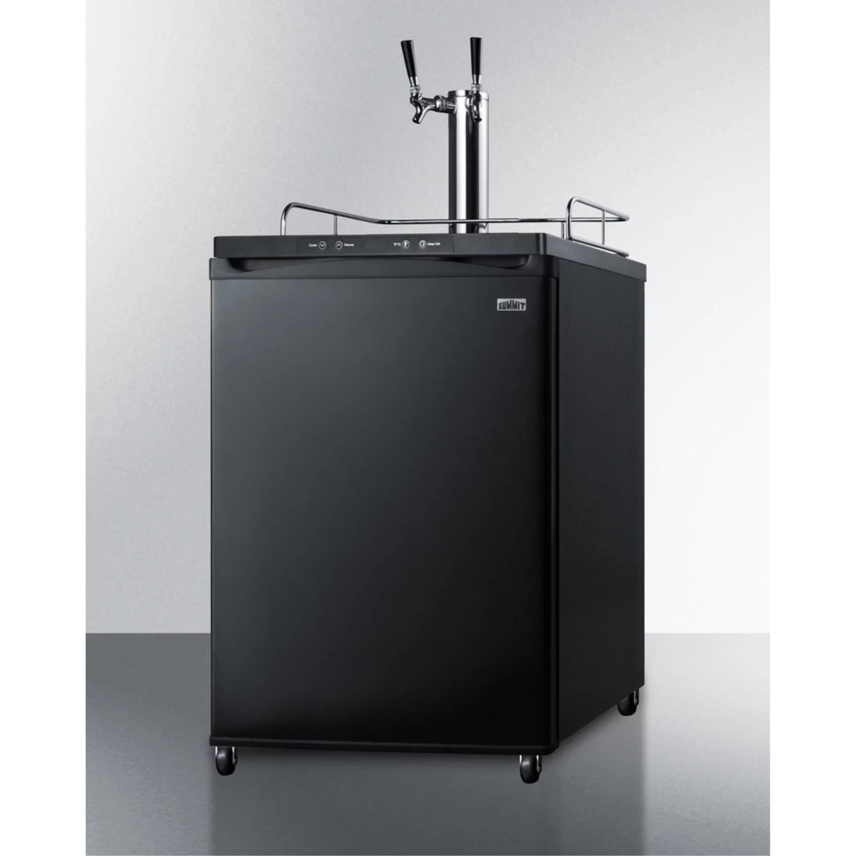 Built-in Auto Defrost Dual Tap Beer Dispenser Z51890