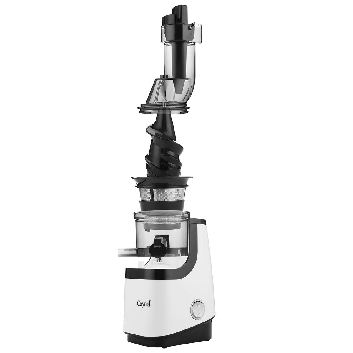Vertical Slow Masticating Juicer Cold Press Extractor Black B24624