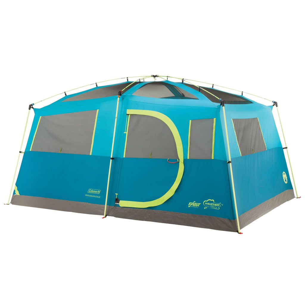 8-Person Light Blue Cabin Camping Tent G1181