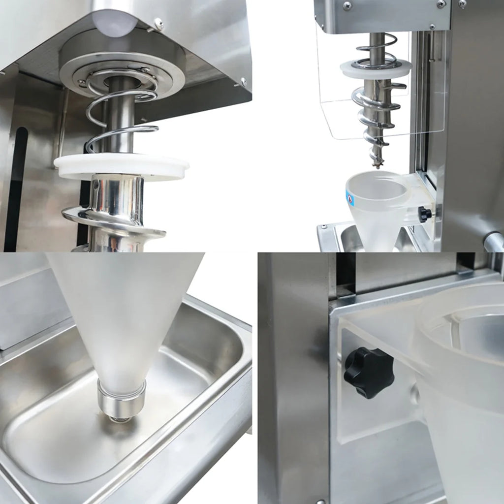 Electric Fruit Ice Cream Mixer Machine Frozen Yogurt Milkshake K1622