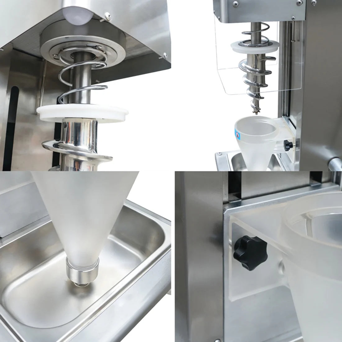 Electric Fruit Ice Cream Mixer Machine Frozen Yogurt Milkshake K1622