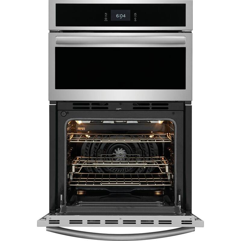 27 in. Electric Built-In Wall Oven and Microwave Combination with Total Convection in Stainless Steel S257355