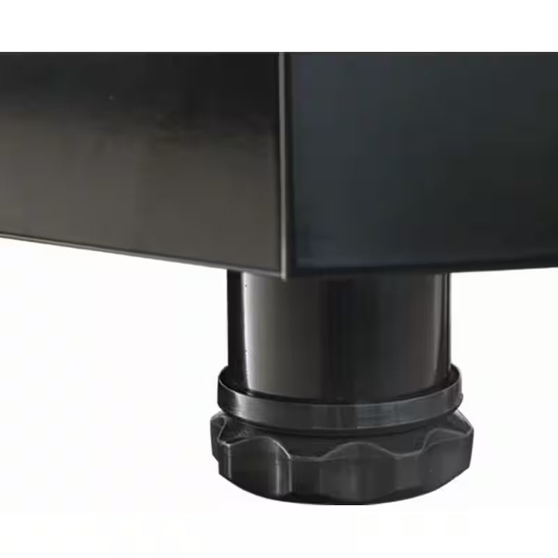 24-Gauge Steel Freestanding Garage Cabinet in Black Z136