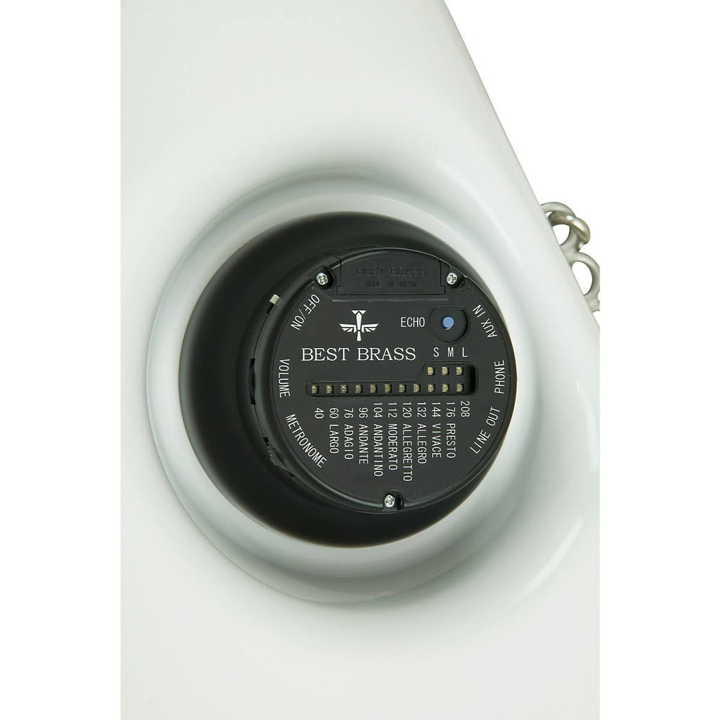 White Practice Mute System for Alto Saxophone II R46589