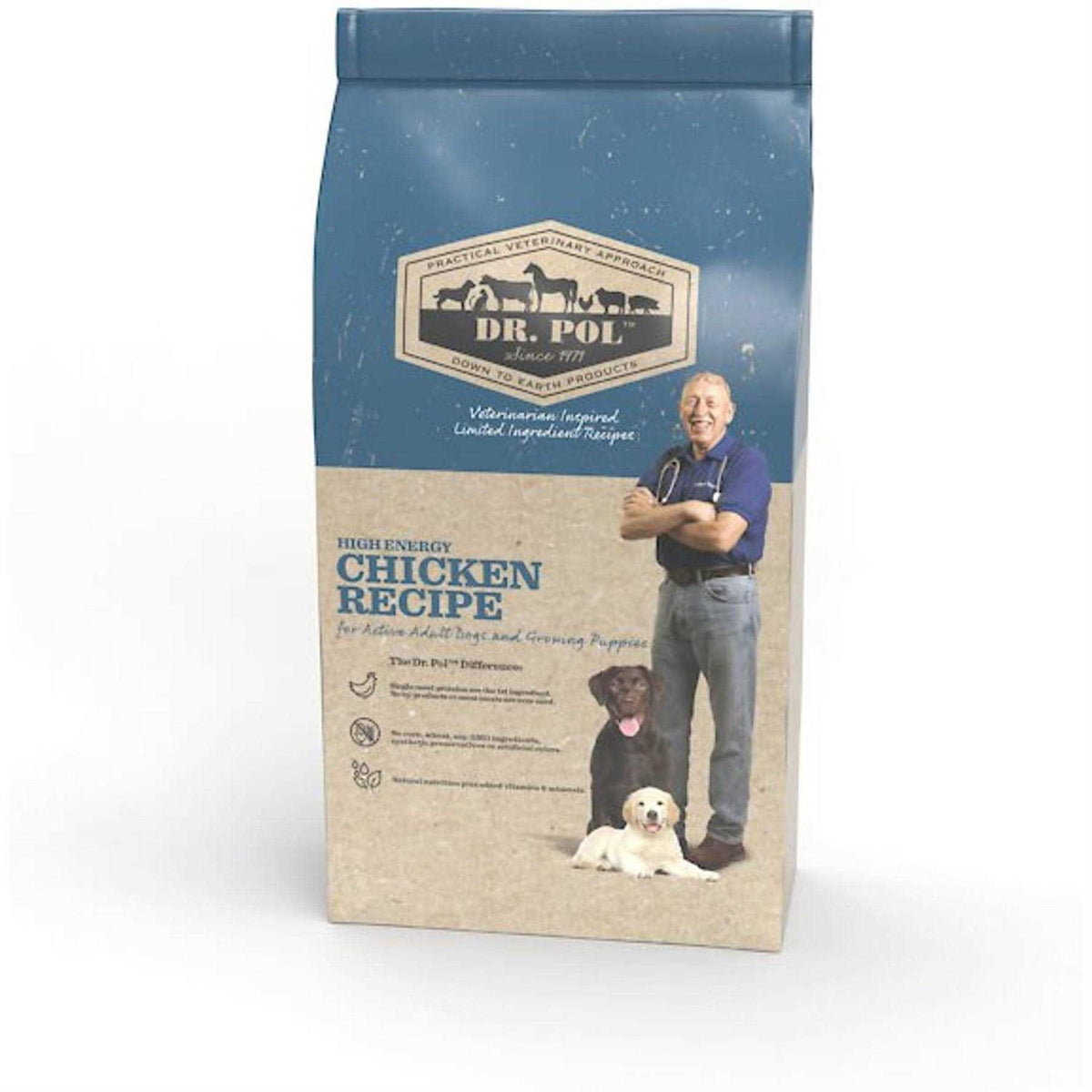 High Energy Chicken Recipe Dry Dog Food P74846