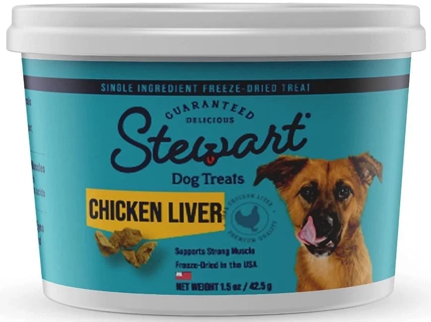 Freeze Dried Chicken Liver for Dogs 1.5 oz Pack of 4 B150
