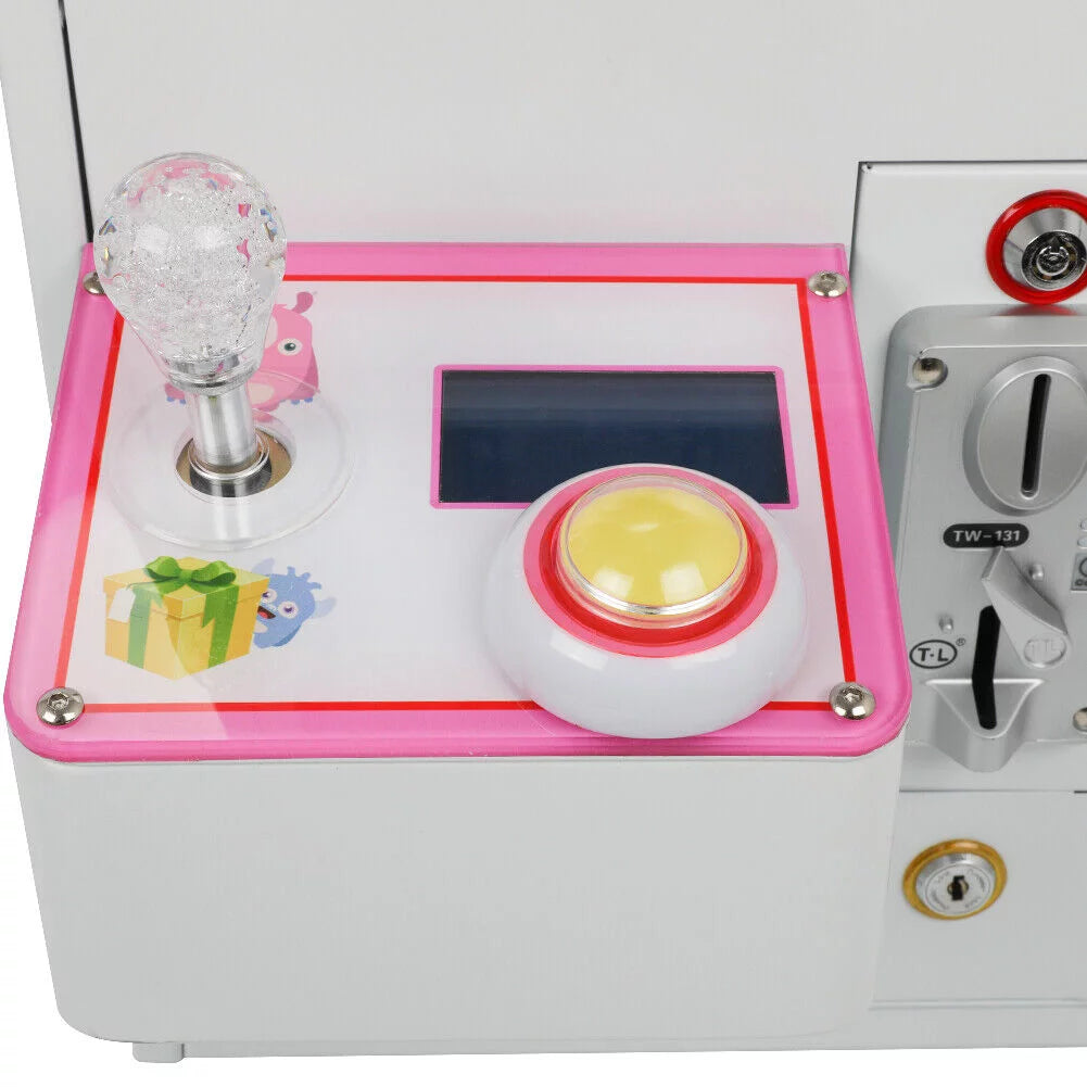 Mini Claw Crane Machine Metal Case Candy Toy Catcher Y1369