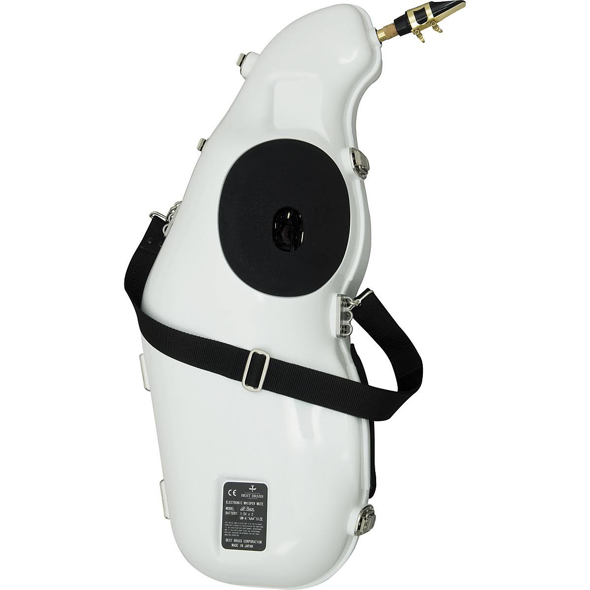 White Practice Mute System for Alto Saxophone II R46589
