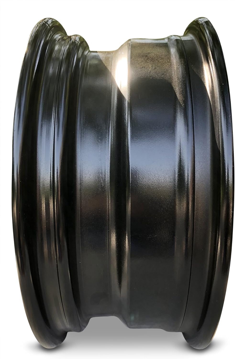 Black 15 Inch 5 Lug Steel Rim O70807