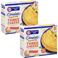 Three Cheese Omelettes, 16 Count, Frozen Breakfast G12136