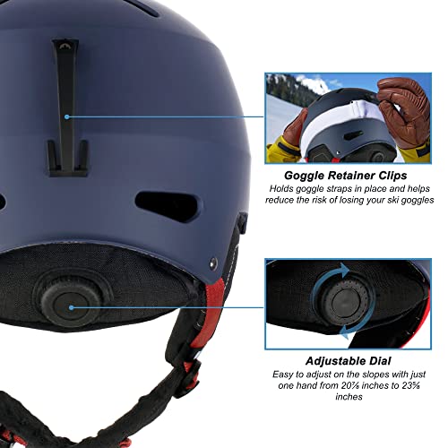 Ski Helmet Snowboard Helmet with Ear Pads I3360