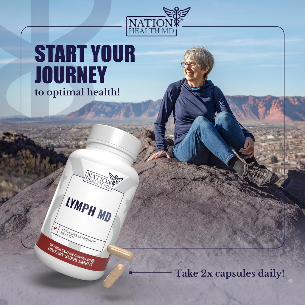 60 capsules Lymphatic System Supplement with 9 Botanicals W13449