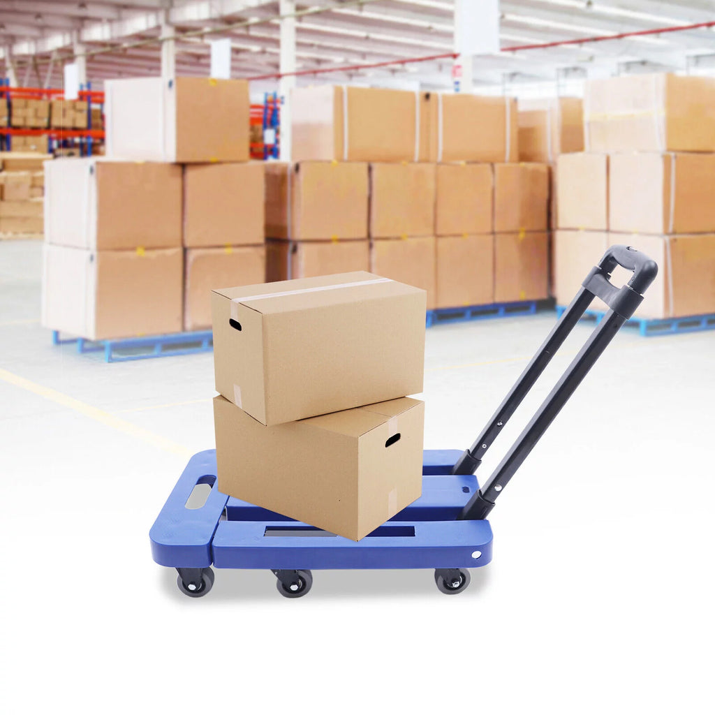 Folding Dolly Trolley with 6 Wheels D518