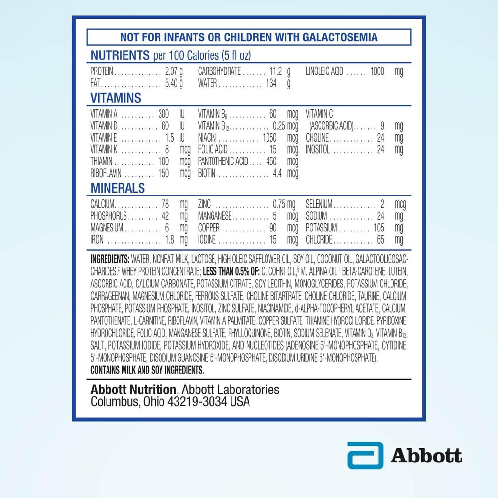 Infant Formula with Iron, Ready-to-Feed Baby Formula, 32-fl-oz Bottle J8529