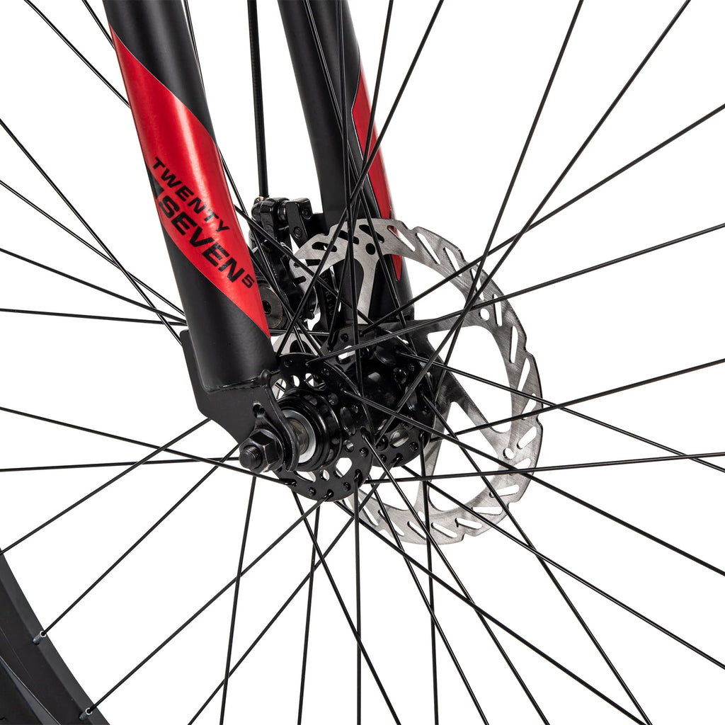 Black and Red Mountain Bikes P70685