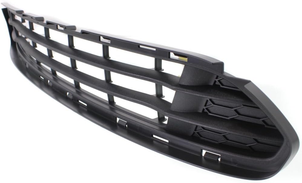 Front Textured Gray Bumper Grille Pack of 2 F884660