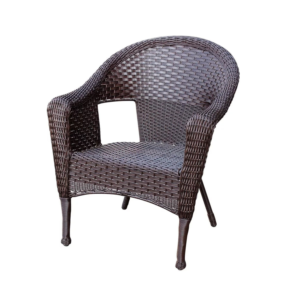 Espresso Resin Wicker Chair H50740