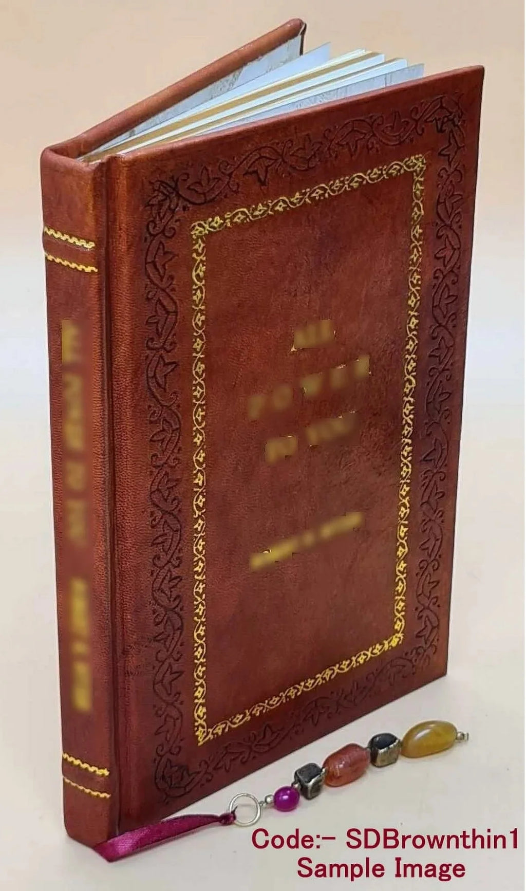 Extinct Species of American Ox Premium Leather Bound L5688