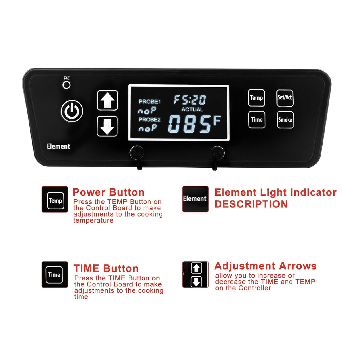 Digital Thermostat Control Board Replacement Parts B161165