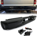 Black Rear Step Bumper Face Bar M25223