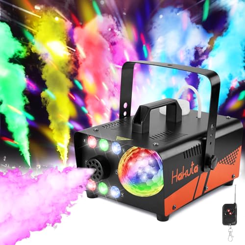 Fog Machine with Disco Ball Light and LED RGB Lights Z96815
