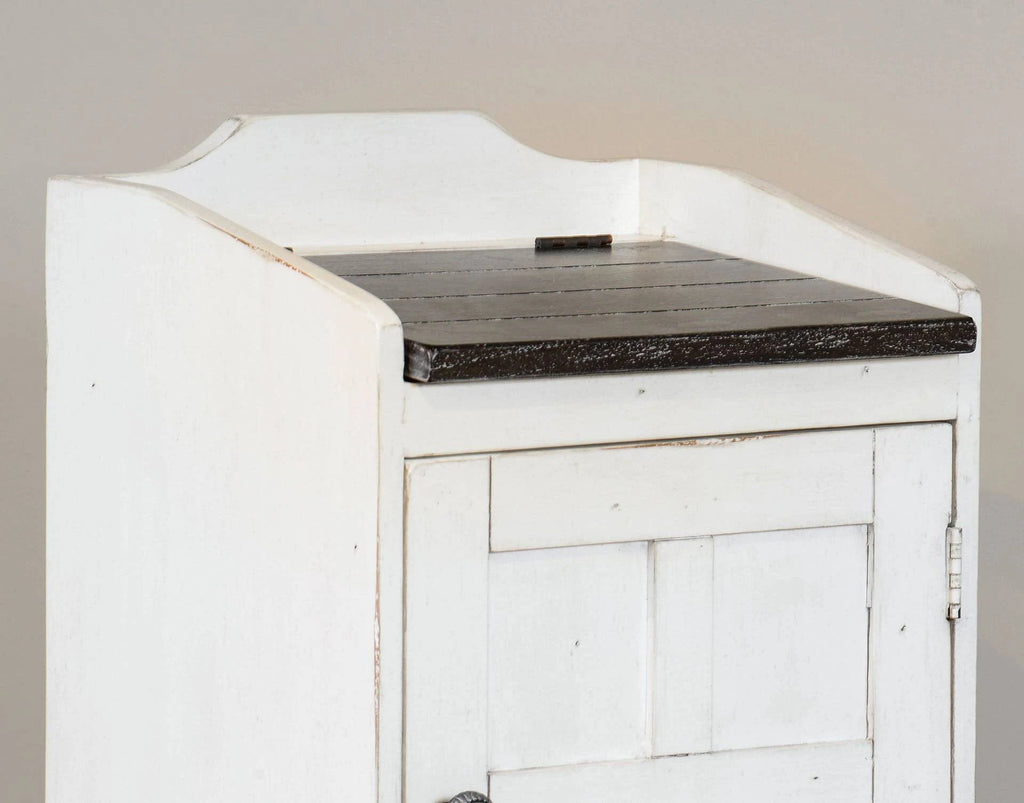 White Rectangular Trash Box I774398