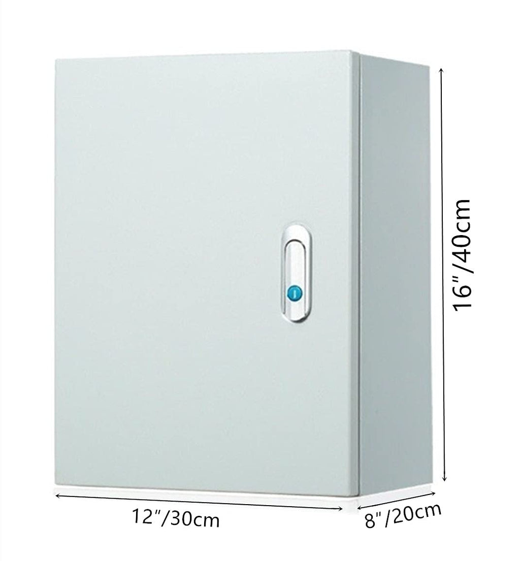 Cold Rolled Steel Electrical Box 16 x 12 x 8 IP65 Weatherproof X8299