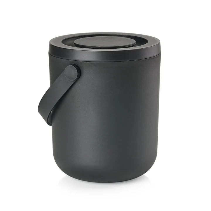 Circular 15L Black Waste Bin Z9571