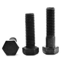 1 1/2x22-6 x 11x22 Coarse Thread Grade 5 Hex Cap Screw Medium Carbon Steel Black Oxide E9846