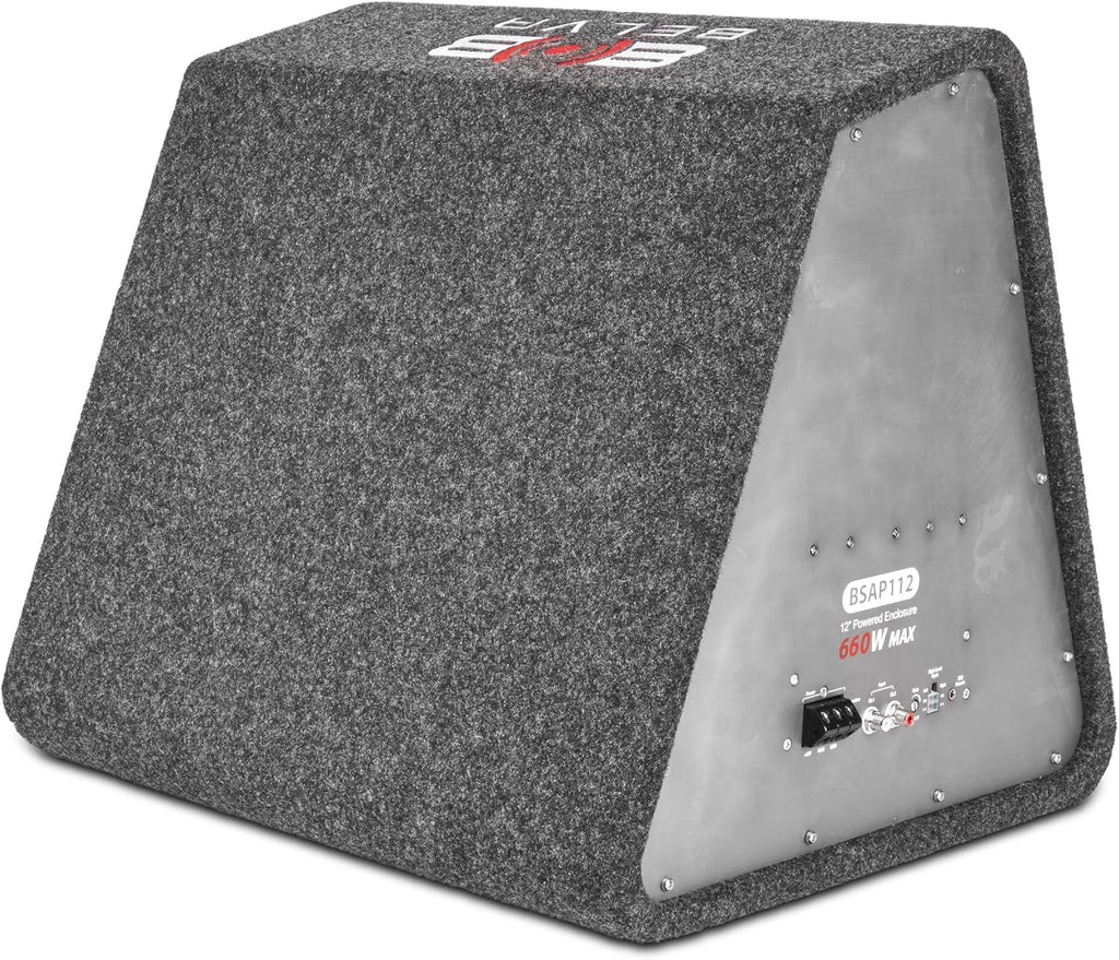 12" Powered Vented Subwoofer Enclosure with Built-in Amplifier Q6941