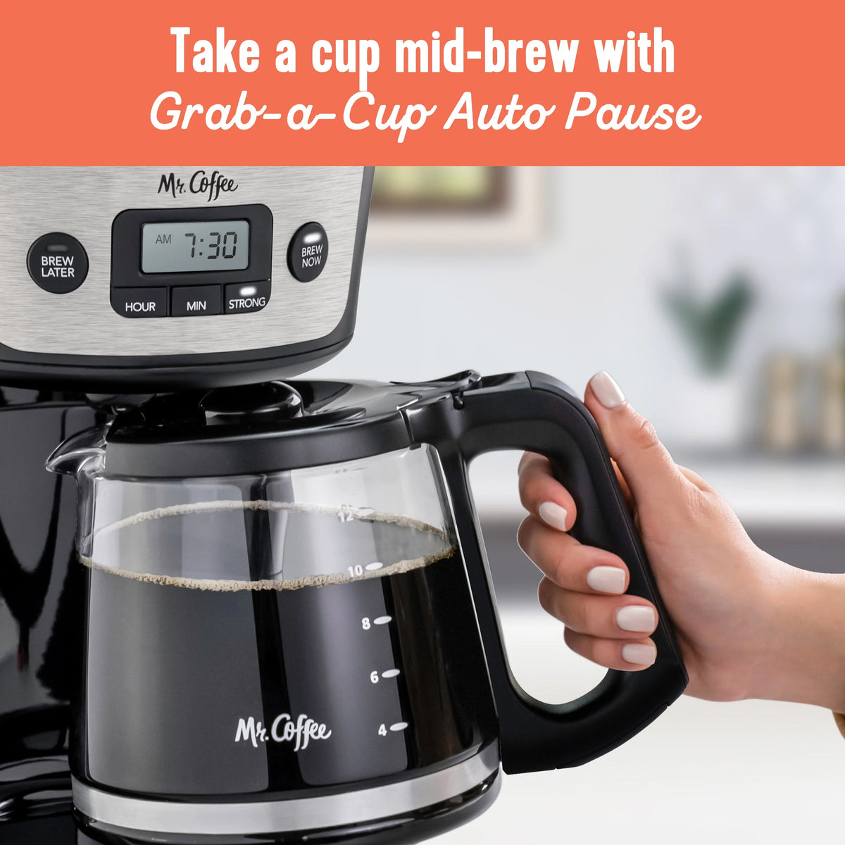 12-Cup Programmable Coffee Maker I83407