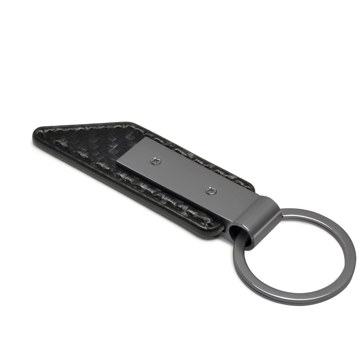 Black PU Leather Key Chain R608946
