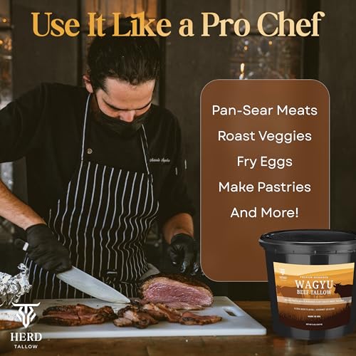 Grass Fed Grass Finished Wagyu Beef Tallow 2 LB X605756