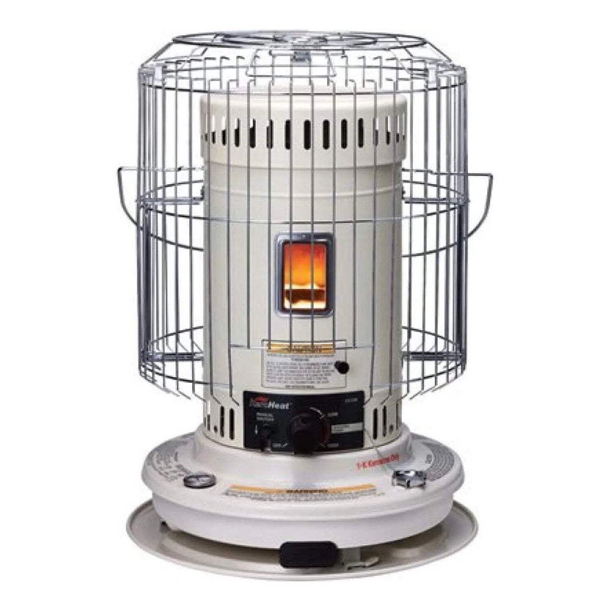 White Portable Convection Kerosene Heater, 23,500 BTU (Used) W894355