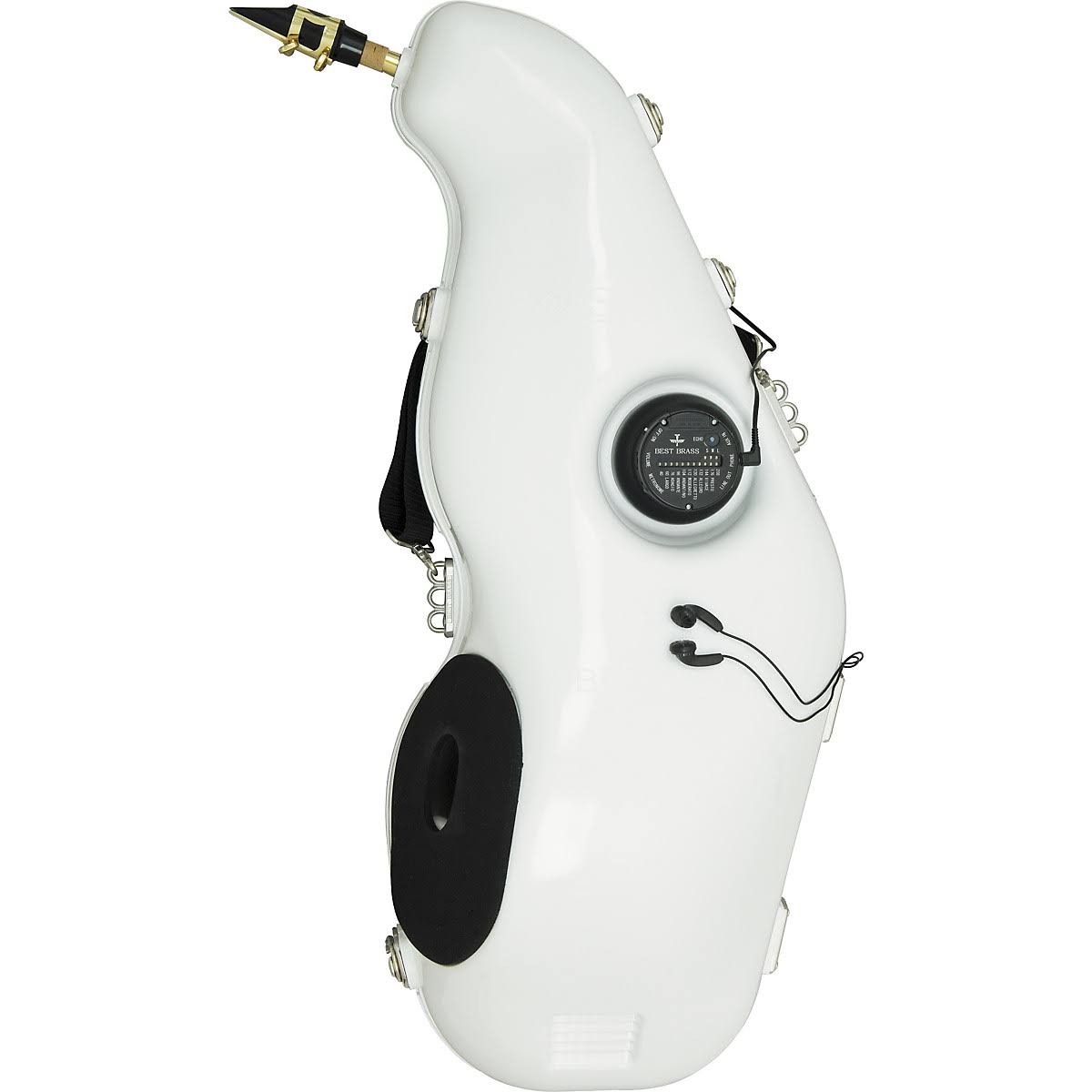 White Practice Mute System for Alto Saxophone II R46589