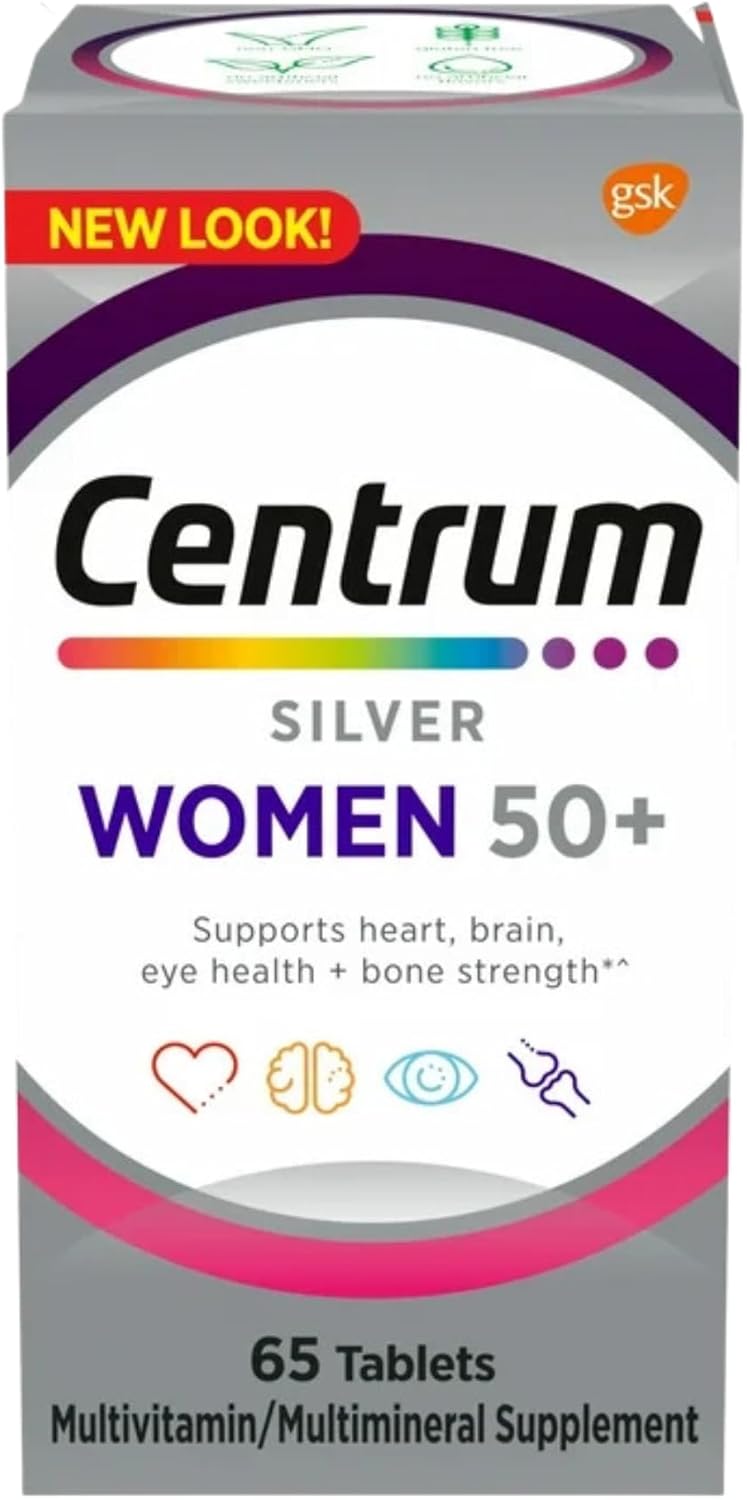 65 Tablets Multivitamin Supplement for Women 50 Plus V7096