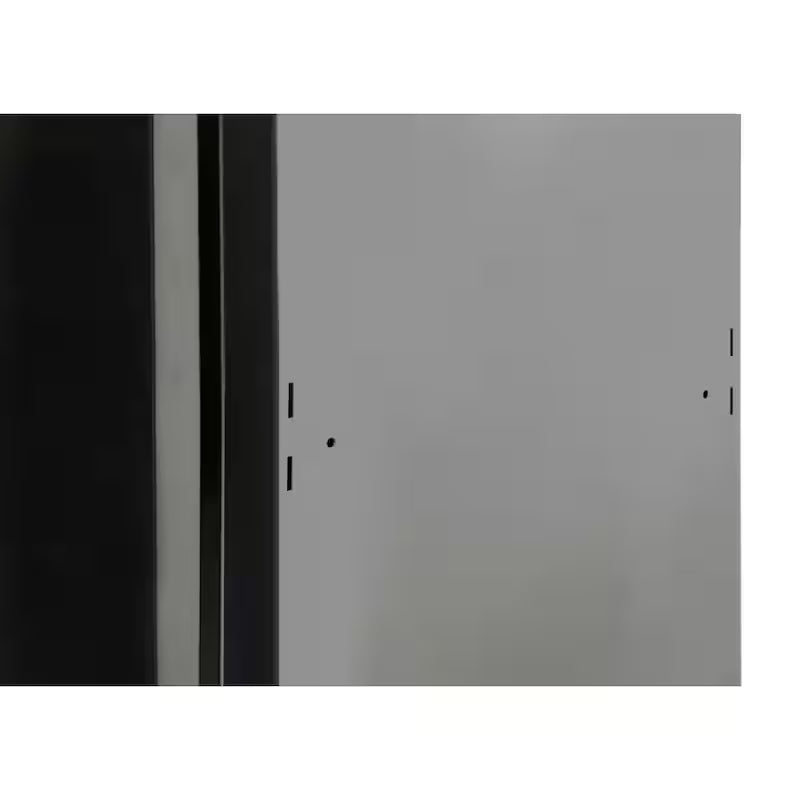 24-Gauge Steel Freestanding Garage Cabinet in Black Z136