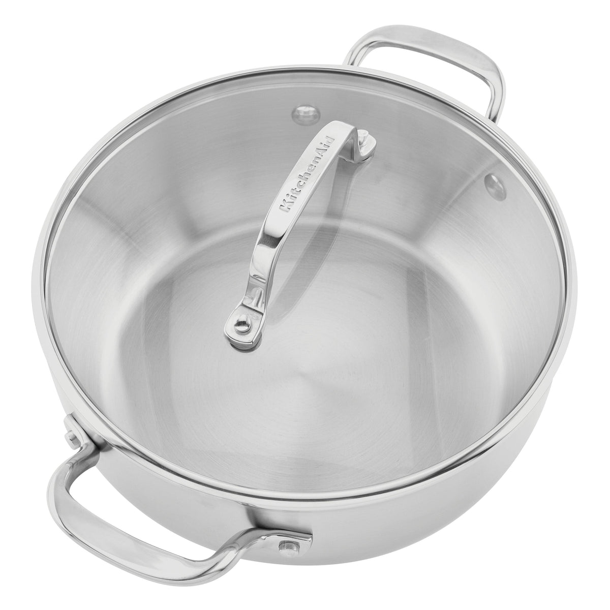 Stainless Steel 4qt Casserole with Lid T2529