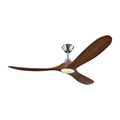 Brushed Steel LED Ceiling Fan F917116