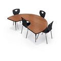 Kidney Activity Table with Maple Top and Black Edgeband Z22856
