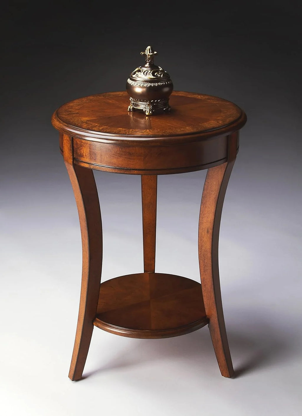 Olive Burl Accent Table N631