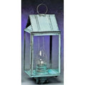 Antique Bronze 1-Light Lantern Head with Frosted Shade U57613