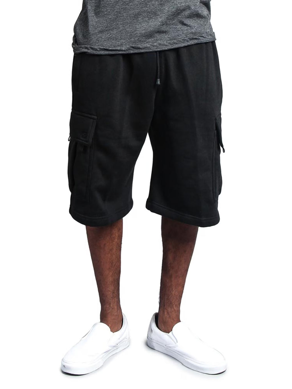 Fleece Heavyweight Cargo Sweat Shorts D933