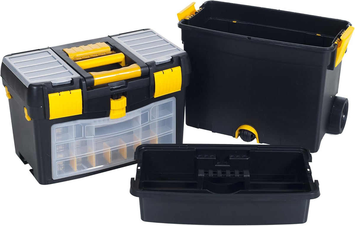 Black Stackable Tool Chest with Drawers C5114