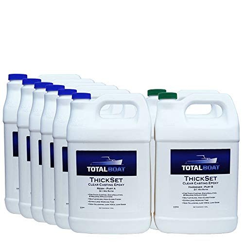 1.3 Gallon Crystal Clear Epoxy Resin Kit B322884
