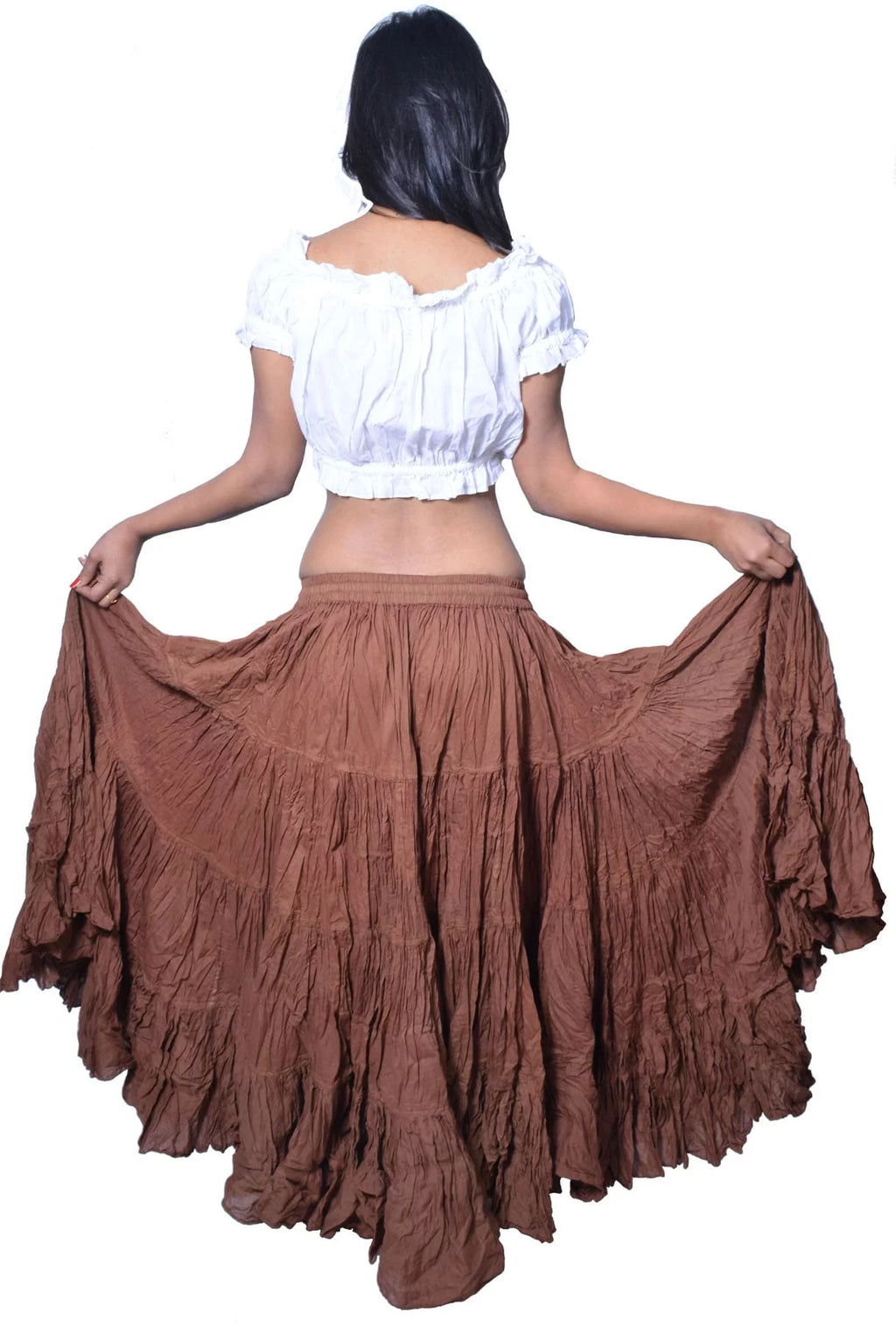 Brown 25 Yard Skirt W2245